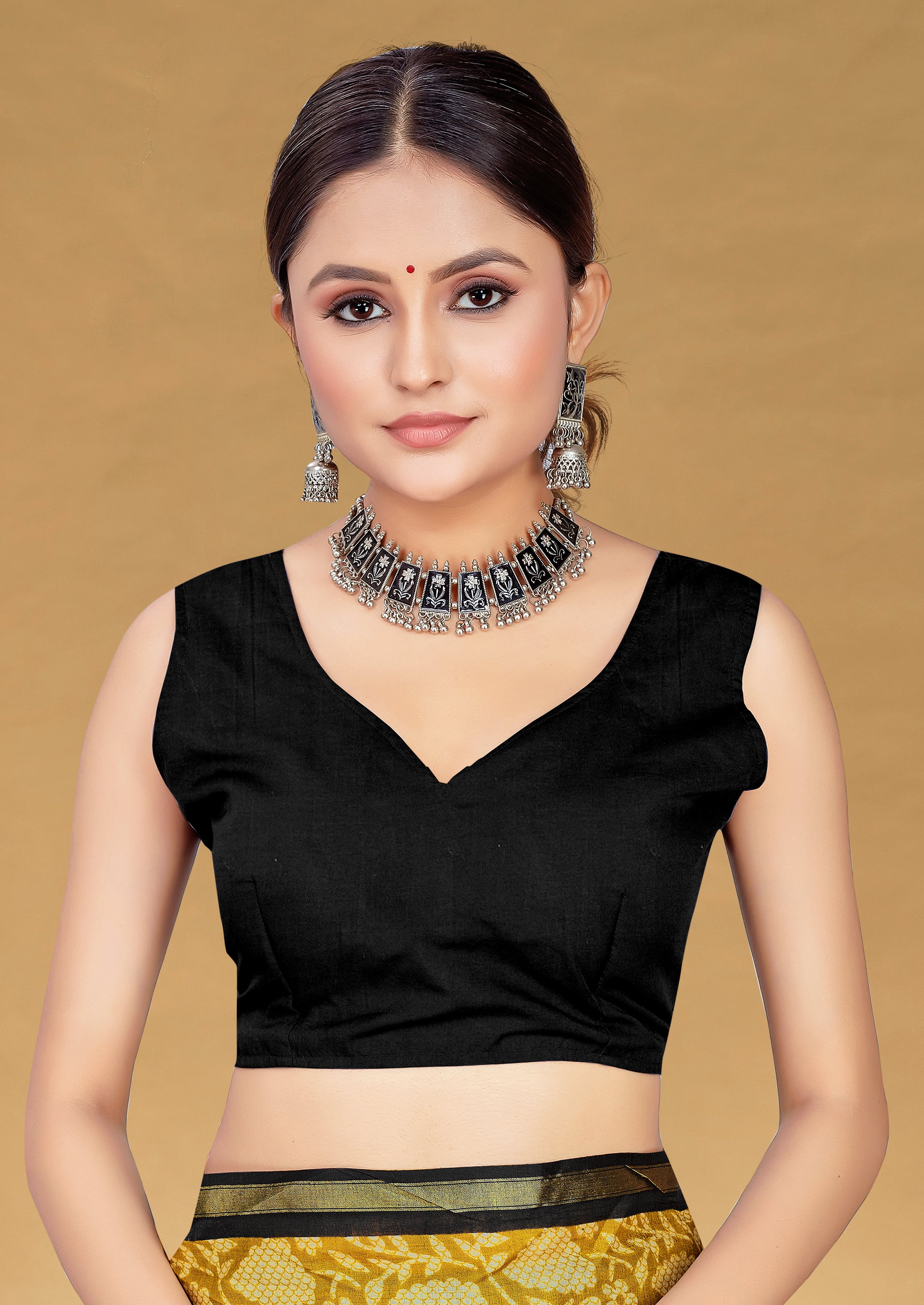 SUDHA BAGRU BLOCK PRINT SOFT MASLIN COTTON ZARI GOLDEN BORDER GREEN SAREE