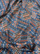 AJRAKH2 BLOCK PRINT PURE MULMUL COTTON BLUE SAREE