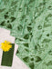 AKRUTI PURE MULMUL COTTON FLORAL STYLE HAND BLOCK PRINTD LIGHT GREEN WITH DARK GREEN SAREE