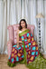 ANGRAKHA PURE MULMUL COTTON IKKAT HAND PRINTED MAROON SAREE