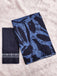 ANUPAMAA PURE MULMUL COTTON HAND BLOCK PRINTD BLUE SAREE
