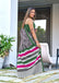 CARTOON HAND BLOCK MULMUL COTTON GREY SAREE