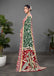 CHIRALA PURE MUL COTTON TRADITIONAL KALMKARI HAND BLOCK  PRINT GREEN SAREE