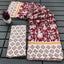 CHIRALA PURE MUL COTTON TRADITIONAL KALMKARI HAND BLOCK  PRINT MAROON SAREE