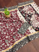 CHIRALA PURE MUL COTTON TRADITIONAL KALMKARI HAND BLOCK  PRINT MAROON SAREE