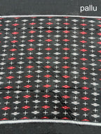 FAKIRA SOFT PURE COTTON FANCY IKKAT PRINT GREY SAREE