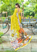 FASHION FUNDA PURE MULMUL COTTON BAGRU FANCY HAND PRINTED YELLOW AND BEAGE SAREE