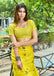 FASHION FUNDA PURE MULMUL COTTON BAGRU FANCY HAND PRINTED YELLOW AND BEAGE SAREE