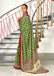INAYAT PURE MULMUL COTTON JAIPUR PRINTD GREEN SAREE