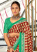 INAYAT PURE MULMUL COTTON JAIPUR PRINTD MAROON SAREE