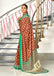 INAYAT PURE MULMUL COTTON JAIPUR PRINTD MAROON SAREE