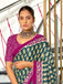 INAYAT PURE MULMUL COTTON JAIPUR PRINTD STILL GREY SAREE