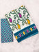 JYOTHIKA PURE MULMUL COTTON IKKAT  PRINTD BLUE SAREE