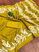 KALA PURE MULMUL COTTON HAND BLOCK FLORAL PRINTD GREEN SAREE