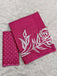 KALA PURE MULMUL COTTON HAND BLOCK FLORAL PRINTD PINK SAREE