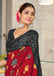 KALKI PURE MULMUL COTTON FLOWER WITH BANDHANI BLOCK PRINTD RED SAREE