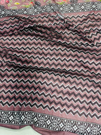 KARISHMA SOFT PURE COTTON MTR BAGRU HAND BLOCK PRINT PURE COTTON AJRAKH TEST MULTICOLOR SAREE