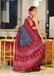 KIMORA TREE MOTIFS BAGRU BLOCK PRINT MULMUL COTTON STEEL GREY SAREE