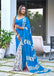BAGRU BLOCK PRINT MULMUL COTTON MULTICOLOR SAREES