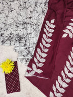 BAGRU BLOCK PRINT MULMUL COTTON MULTICOLOR SAREES