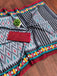 MALAVIKA PURE MULMUL COTTON IKKAT PRINTD LIGHT GREY SAREE