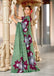 MEERI SOFT MULMUL COTTON AND COMFORT FABRIC GREEN SAREE