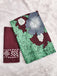 MEERI SOFT MULMUL COTTON AND COMFORT FABRIC GREEN SAREE