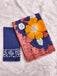 MEERI SOFT MULMUL COTTON AND COMFORT FABRIC PEACH SAREE