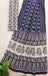 MISS JULIYANA PRIMUM COTTON JAIPUR BAGRU PRINTED COTTON MULMUL BLUE SAREE