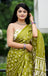 MISS JULIYANA PRIMUM COTTON JAIPUR BAGRU PRINTED COTTON MULMUL GREEN SAREE