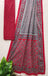 MISS JULIYANA PRIMUM COTTON JAIPUR BAGRU PRINTED COTTON MULMUL GREY SAREE