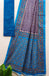 MISS JULIYANA PRIMUM COTTON JAIPUR BAGRU PRINTED COTTON MULMUL PURPLE SAREE