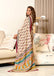NIRMALA PURE MULMUL COTTON HAND BLOCK PRINT MAROON SAREE