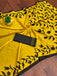 PADMAVATI PURE MULMUL COTTON FANCY HAND BLOCK PRINT YELLOW SAREE