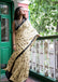 PANCHI INDIAN STYLE PURE COTTON BLOCK PRINT CREAM SAREE