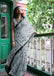 PANCHI INDIAN STYLE PURE COTTON BLOCK PRINT GREY SAREE