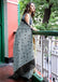 PANCHI INDIAN STYLE PURE COTTON BLOCK PRINT GREY SAREE