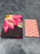 PINK SUNFLOWER SOFT MULMUL COTTON HAND BLOCK PRINT COTTON BLACK PINK SAREE