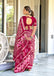 RASMALI BATIK PURE MULMUL COTTON BATIK PRINTD PINK SAREE