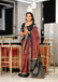 SANSKAR PURE MULMUL COTTON SANSKRIT MANTRAS BLOCK PRINTED MAROON SAREE