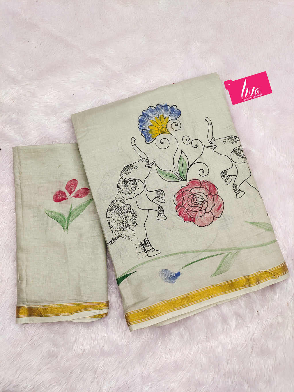 SELFI30 SOFT MASLIN COTTON WITH HEVY ZARI BODAR GREY SAREE