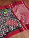 SIMRAN PURE MULMUL COTTON IKKAT  PRINTED BLACK SAREE