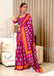 SITARA PURE MULMUL COTTON HAND BLOCK PRINTD PINK SAREE