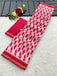 SUDHA BAGRU BLOCK PRINT SOFT MASLIN COTTON ZARI GOLDEN BORDER PINK SAREE