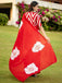 YASHODA PURE MULMUL COTTON HAND  BLOCK PRINT FLOWER TEST RED SAREE