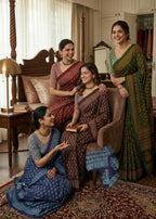 PURE MULMUL COTTON SANGANERI PRINTD MAROON SAREE WITH BLOUSE