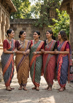 BAGRU BANDHANI MULMUL COTTON HEVY ZARI BORDAR PRINTED BEIGE SAREE WITH BLOUSE