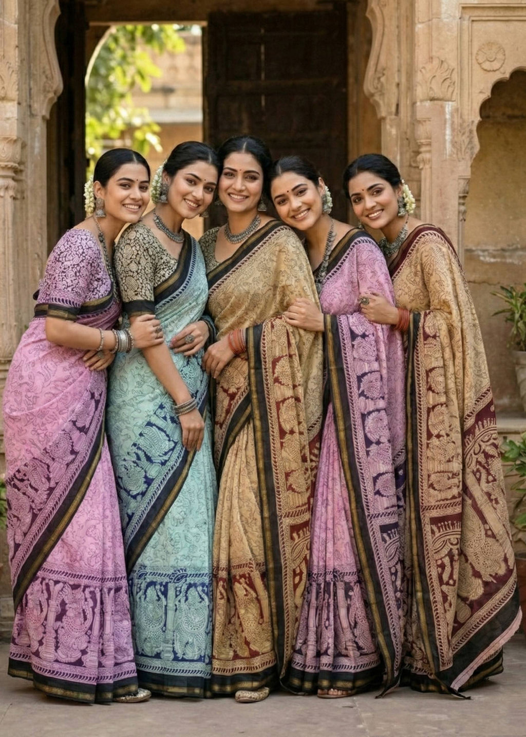 SOFT MULMUL MASLIN COTTON WITH HEVY ZARI BORDER PURPLE SAREE WITH BLOUSE