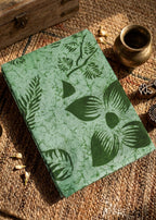 PREMIUM BREATHABLE COTTON BATIK BLOCK PRINT GREEN SAREE WITH BLOUSE