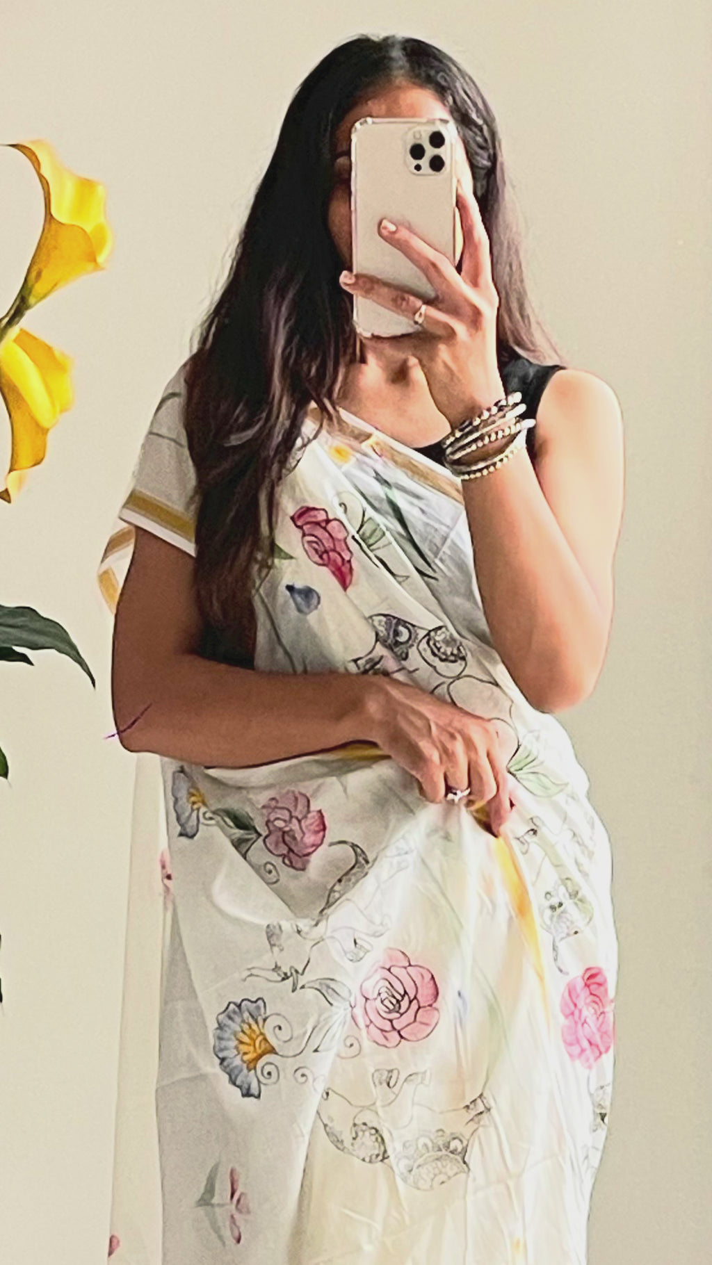 SELFI30 SOFT MASLIN COTTON WITH HEVY ZARI BODAR WHITE SAREE